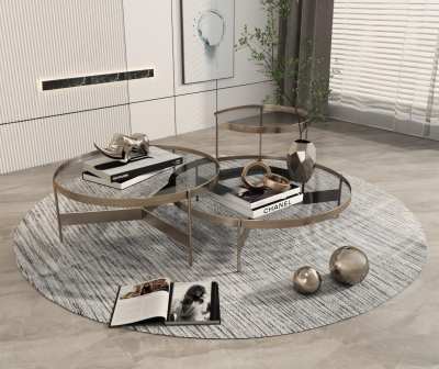 现代茶几3D模型下载